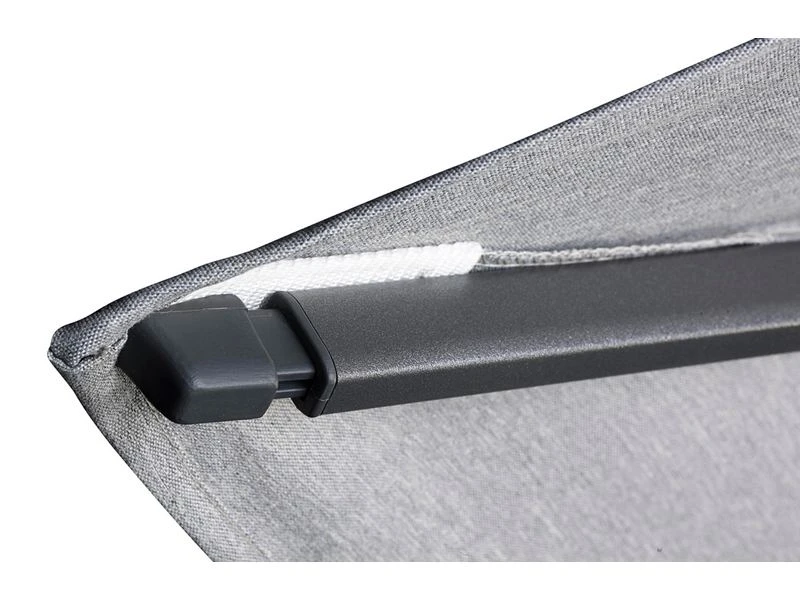 Platinum Zweefparasol Challenger T² Premium 3x3 Manhattan 5 Platinum Zweefparasol Challenger T² Premium 3x3 Manhattan - Afbeelding 5