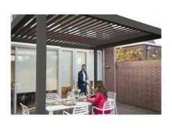 Suns Rota Aluminium Overkapping 300 X 360 -Tuin- En Buitenwinkels 10 4 suns rota aluminium overkapping 300 x 360 achter huis sfeer rota300 360