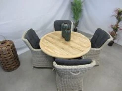 Te Velde Tuinmeubelen Tuinset Anna Xl Tuinstoel Met Malta Teak Tuintafel -Tuin- En Buitenwinkels 11 2 te velde tuinmeubelen tuinset anna xl tuinstoel met malta teak tuintafel boven annamalta