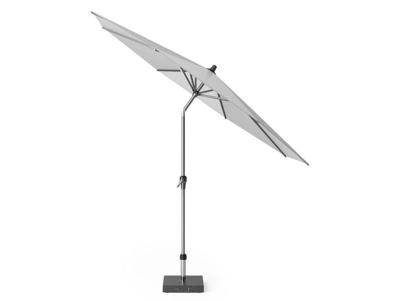 Platinum Parasol Riva Ø 3,0 Mtr. Licht Grijs 2 Platinum Parasol Riva Ø 3,0 Mtr. Licht Grijs - Afbeelding 2