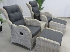 Te Velde Tuinmeubelen Riverside Verstelbare Lounge Set -Tuin- En Buitenwinkels 12 13 te velde tuinmeubelen riverside verstelbare lounge set rivsideset