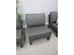 Te Velde Tuinmeubelen Jackson Aluminium Lounge Centerdeel