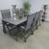 Te Velde Tuinmeubelen Tuinset Milano Tuinstoel Met Kettler Diamond 220 Tuintafel