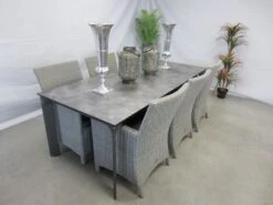 Te Velde Tuinmeubelen Amy Tuinstoel Met Kettler Diamond Hpl Tuintafel