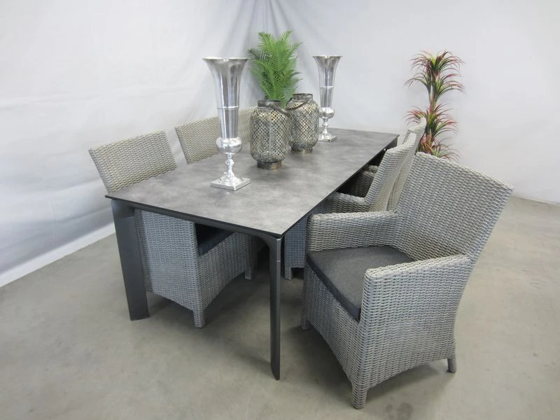 Te Velde Tuinmeubelen Amy Tuinstoel Met Kettler Diamond Hpl Tuintafel 3 Te Velde Tuinmeubelen Amy Tuinstoel Met Kettler Diamond Hpl Tuintafel - Afbeelding 3