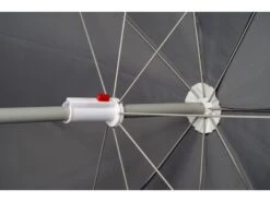 Bo-Camp Parasol Met Knikarm Ø 200 Cm Grijs -Tuin- En Buitenwinkels 19 5 bo camp parasol met knikarm 200 cm grijs 7267247