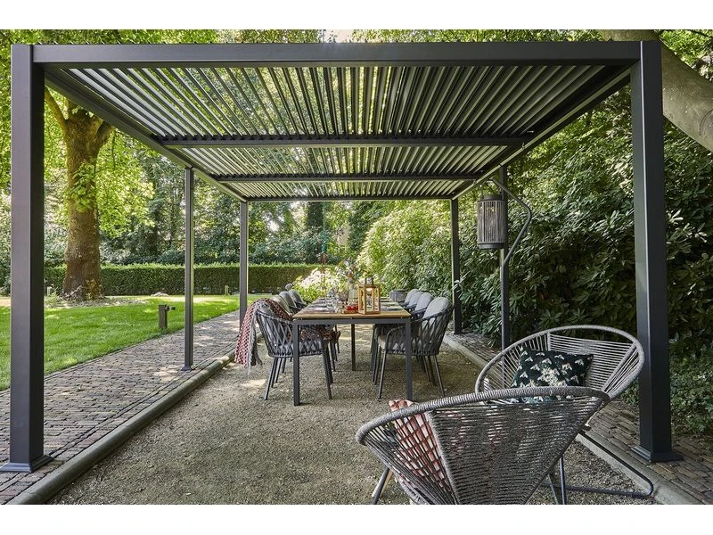 Suns Maranza Aluminium Overkapping 540 X 350 X 230 2 Suns Maranza Aluminium Overkapping 540 X 350 X 230 - Afbeelding 2