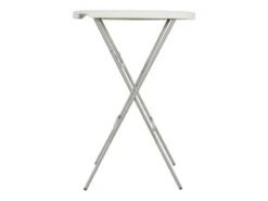 Lesli Sta-tafel Ø 80 Cm. Granietlook -Tuin- En Buitenwinkels 2 4 lesli sta tafel rond 80 centimeter granietlook 42602