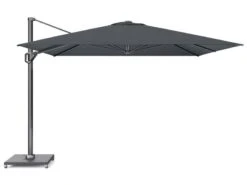 Platinum Zweefparasol Challenger T¹ Premium 3,5x3,5 Faded Black