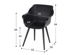 Hartman Tuinstoel Sophie Studio Zwart -Tuin- En Buitenwinkels 21 1 hartman tuinstoel sophie studio zwart 11681008