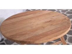 Sens Line Woody Teak Sidetable Ø80 Cm FSC Recycled Teak -Tuin- En Buitenwinkels 23 3 sens line woody teak sidetable O 80 cm fsc recycled teak t578