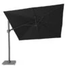 Platinum Zweefparasol Challenger T² 3x3 Black