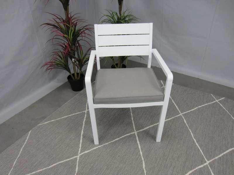 Te Velde Tuinmeubelen Barolo Aluminium Tuinstoel Wit 1 Te Velde Tuinmeubelen Barolo Aluminium Tuinstoel Wit