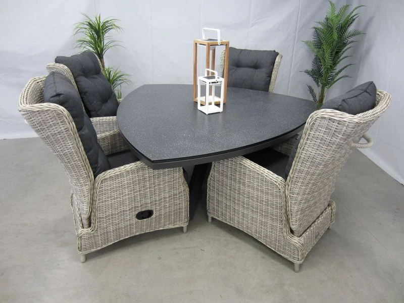 Te Velde Tuinmeubelen Tuinset Bombay Tuinstoel Met Mojito Driehoek Tuintafel 1 Te Velde Tuinmeubelen Tuinset Bombay Tuinstoel Met Mojito Driehoek Tuintafel