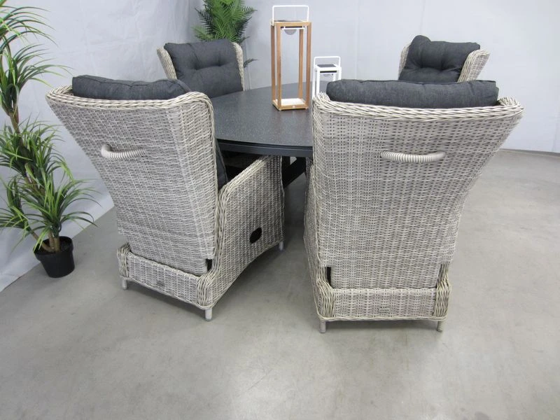 Te Velde Tuinmeubelen Tuinset Bombay Tuinstoel Met Mojito Driehoek Tuintafel 5 Te Velde Tuinmeubelen Tuinset Bombay Tuinstoel Met Mojito Driehoek Tuintafel - Afbeelding 5