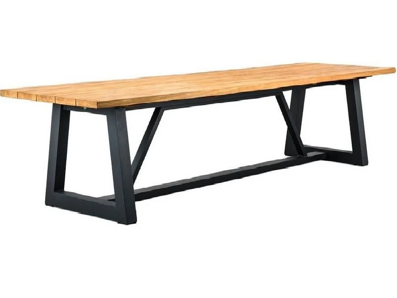 Suns Ovada Aluminium Teak Tuintafel 340 1 Suns Ovada Aluminium Teak Tuintafel 340