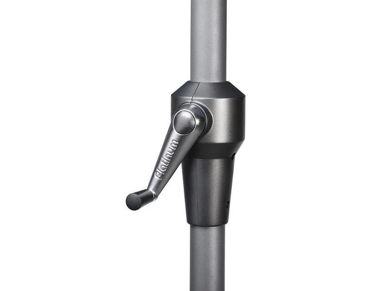 Platinum Parasol Riva Ø 3,5 Mtr. Black 4 Platinum Parasol Riva Ø 3,5 Mtr. Black - Afbeelding 4