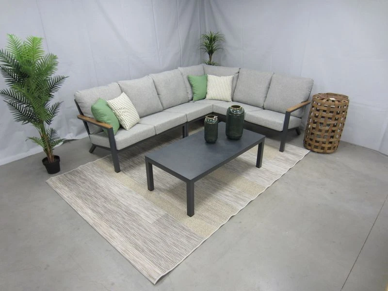 Te Velde Tuinmeubelen Paleros Hoek-lounge Set Links 2 Te Velde Tuinmeubelen Paleros Hoek-lounge Set Links - Afbeelding 2