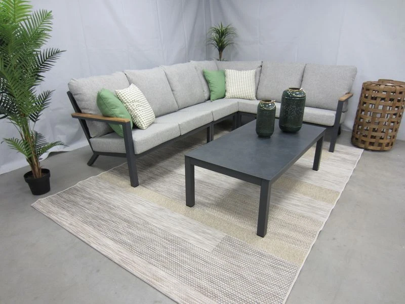 Te Velde Tuinmeubelen Paleros Hoek-lounge Set Links 3 Te Velde Tuinmeubelen Paleros Hoek-lounge Set Links - Afbeelding 3