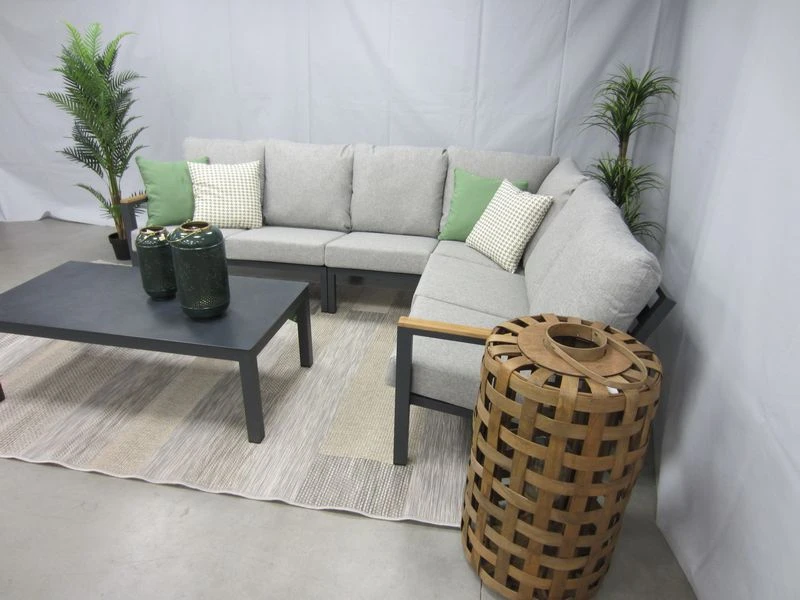 Te Velde Tuinmeubelen Paleros Hoek-lounge Set Links 4 Te Velde Tuinmeubelen Paleros Hoek-lounge Set Links - Afbeelding 4