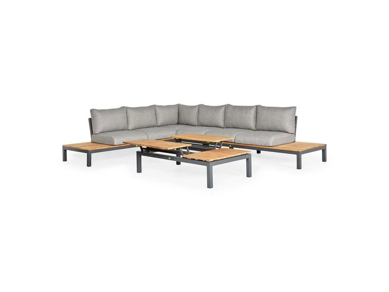Suns Memphis Platform Teak Lounge Set XL Rechts 2 Suns Memphis Platform Teak Lounge Set XL Rechts - Afbeelding 2