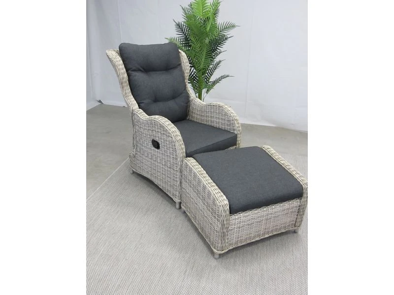 Te Velde Tuinmeubelen Riverside Verstelbare Loungestoel 1 Te Velde Tuinmeubelen Riverside Verstelbare Loungestoel