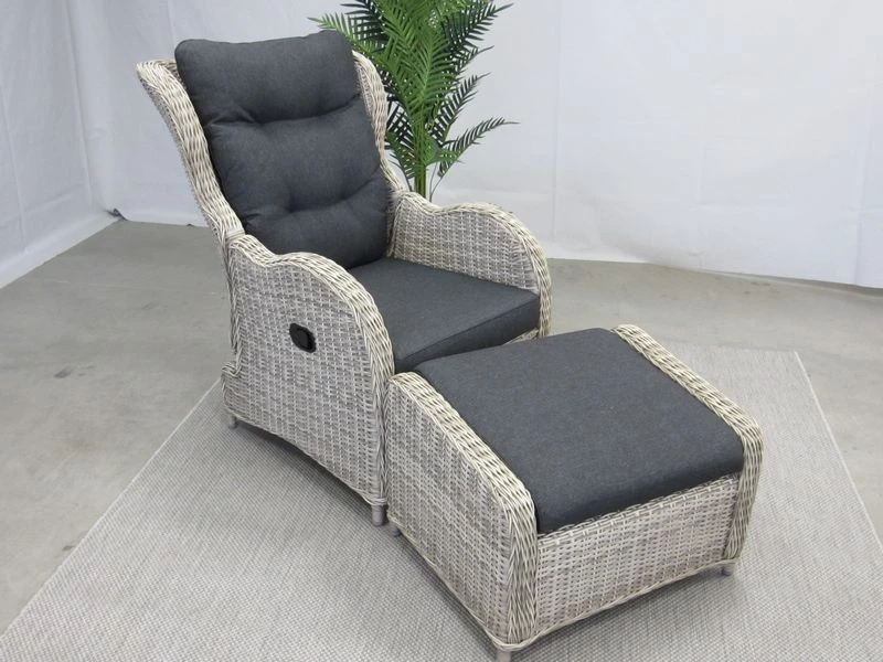 Te Velde Tuinmeubelen Riverside Verstelbare Loungestoel 2 Te Velde Tuinmeubelen Riverside Verstelbare Loungestoel - Afbeelding 2