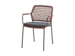 Taste By 4so Barista Stapelbare Tuinstoel Rope Terracotta