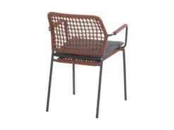 Taste By 4so Barista Stapelbare Tuinstoel Rope Terracotta -Tuin- En Buitenwinkels 44 2 taste by 4so barista stapelbare tuinstoel rope terracotta achterkant 91282
