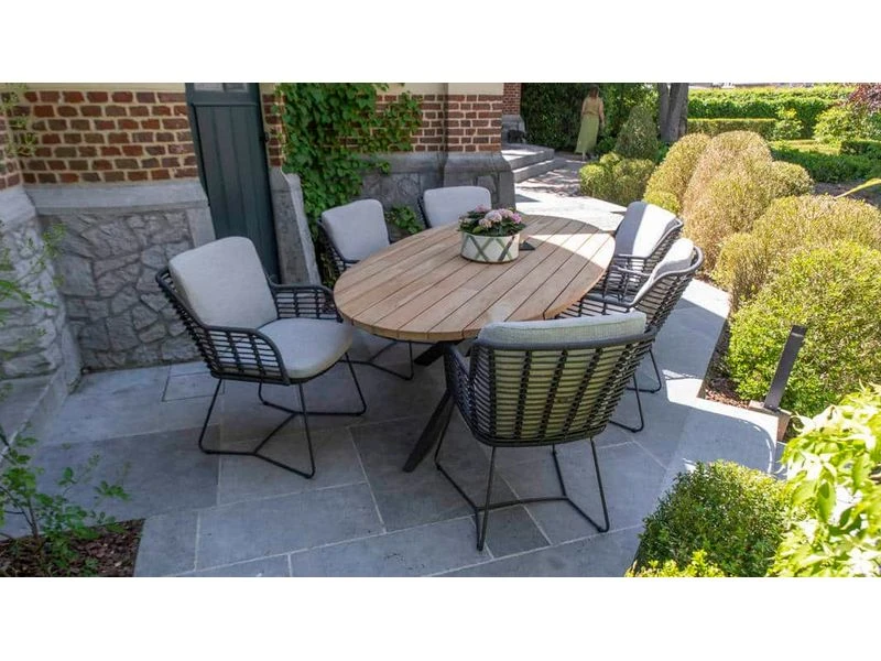 Taste By 4 Seasons Outdoor Prado Teak-tuintafel 240 2 Taste By 4 Seasons Outdoor Prado Teak-tuintafel 240 - Afbeelding 2