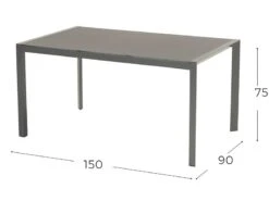 Hartman California Hpl Tuintafel 150 -Tuin- En Buitenwinkels 49 2 hartman california hpl tuintafel 150 65915110