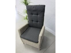 Te Velde Tuinmeubelen Ross Gasveer Verstelbare Tuinstoel Misty Grey