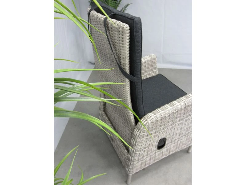 Te Velde Tuinmeubelen Ross Gasveer Verstelbare Tuinstoel Misty Grey 3 Te Velde Tuinmeubelen Ross Gasveer Verstelbare Tuinstoel Misty Grey - Afbeelding 3