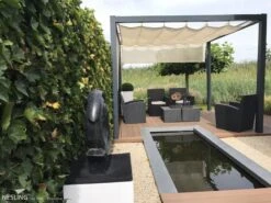 Nesling Pergola Aluminium Vrijstaand 3,19 X 4,19 Mtr. -Tuin- En Buitenwinkels 7 2 nesling pergola aluminium vrijstaand3