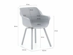 Hartman Tuinstoel Sophie Element Misty Grey -Tuin- En Buitenwinkels 7 3 hartman diningstoel sophie element misty grey 11680006