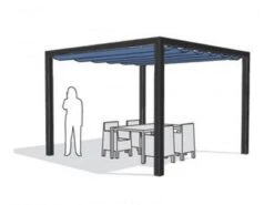 Nesling Pergola Aluminium Vrijstaand 3,19 X 3,19 Mtr. -Tuin- En Buitenwinkels 7 4 nesling pergola aluminium vrijstaand7