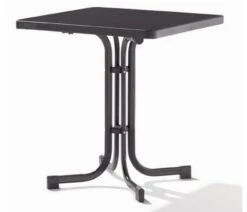 Sieger Tuin-tafel 70 X 70 Cm D.grijs Leisteen Decor.