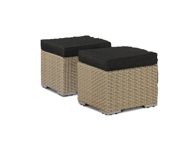 Te Velde Tuinmeubelen Palermo Footstool 1 Te Velde Tuinmeubelen Palermo Footstool
